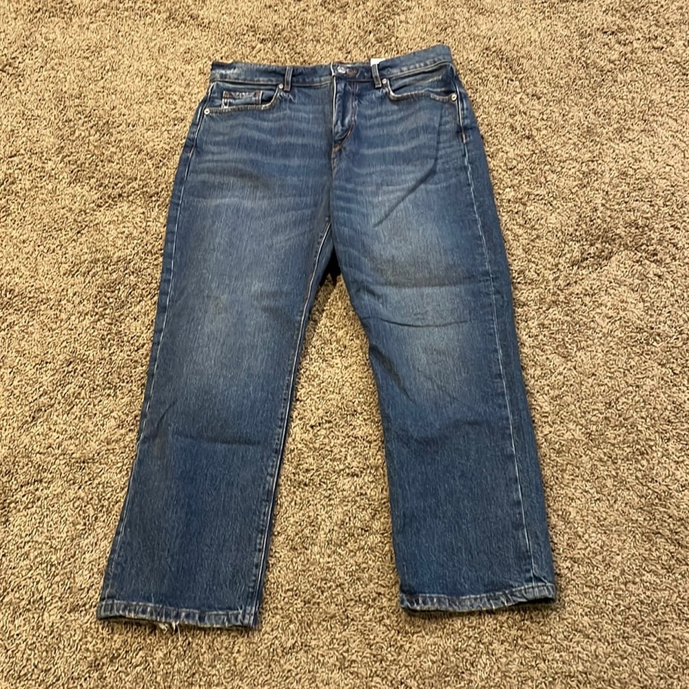 LOFT Straight Crop 28 Petite NWT